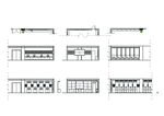 展厅  立面  施工图