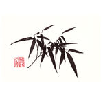 水墨竹韵