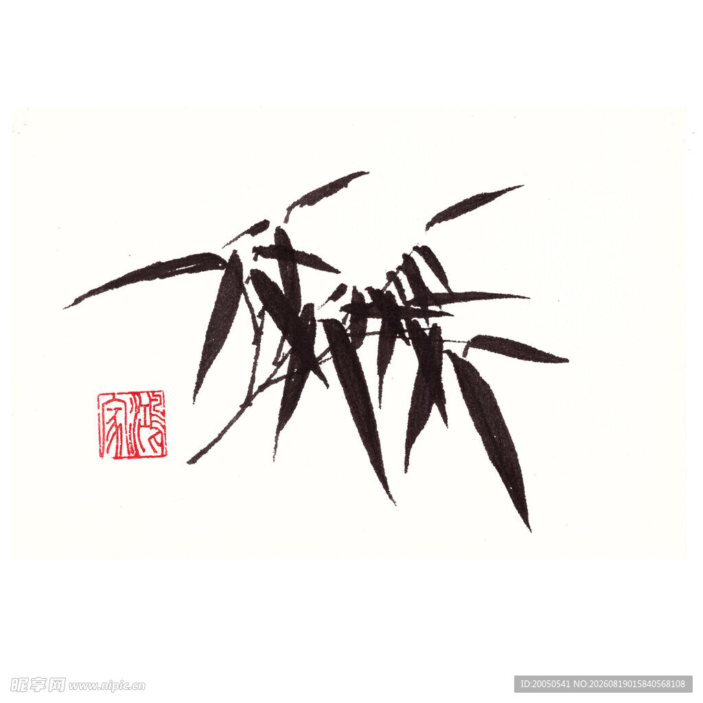 水墨竹韵
