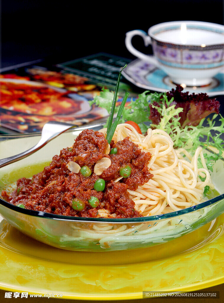 美味肉酱意面