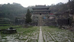 古朴中式庭院建筑景观