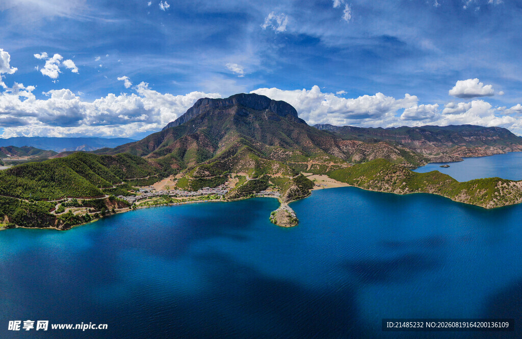 壮丽湖山美景