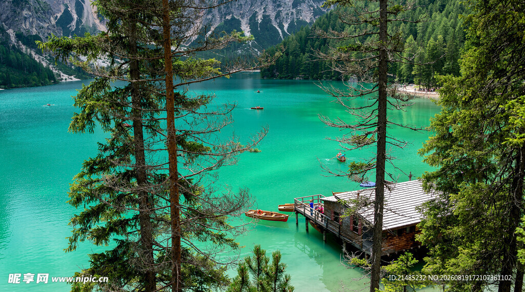 青山绿水间美景