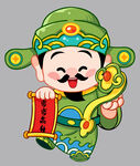 新年财神ip卡通
