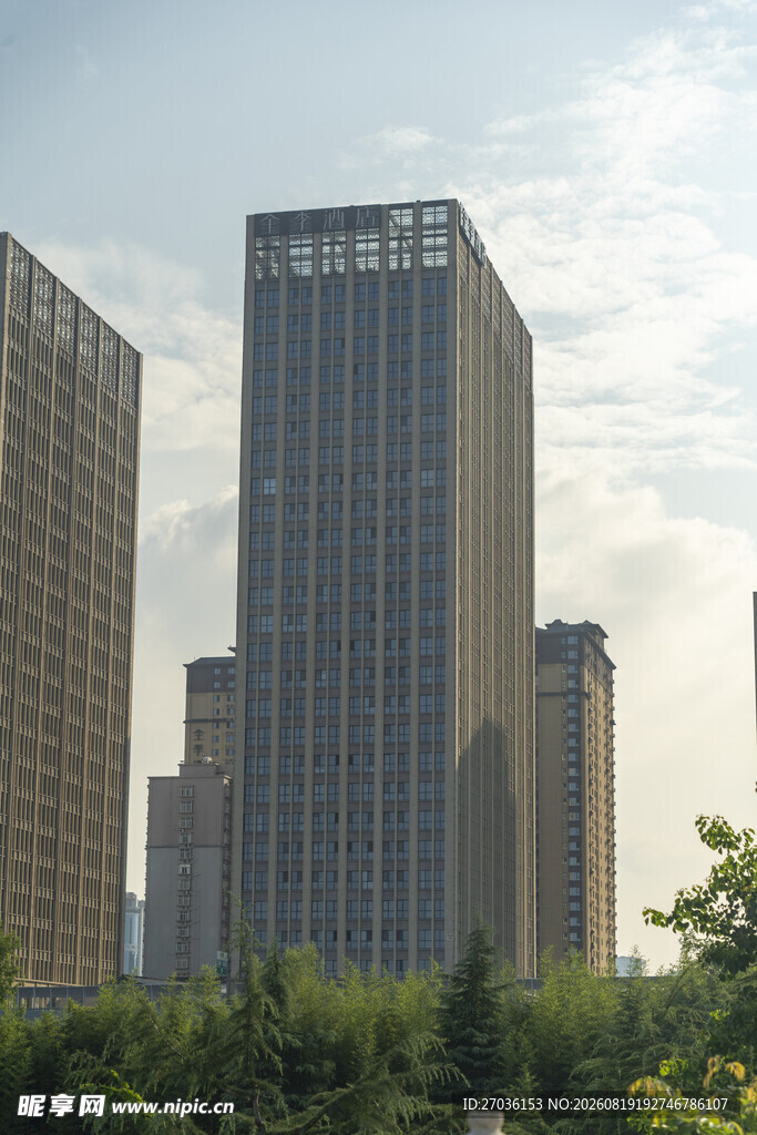 城市中的现代化高楼大厦