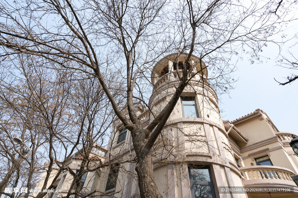 欧式古典风格建筑外观