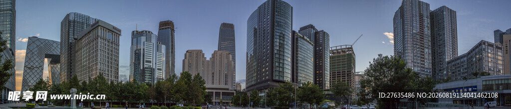 都市高楼林立景观