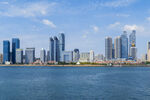 海滨城市现代建筑景观