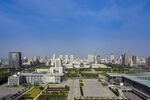 城市风光俯瞰图