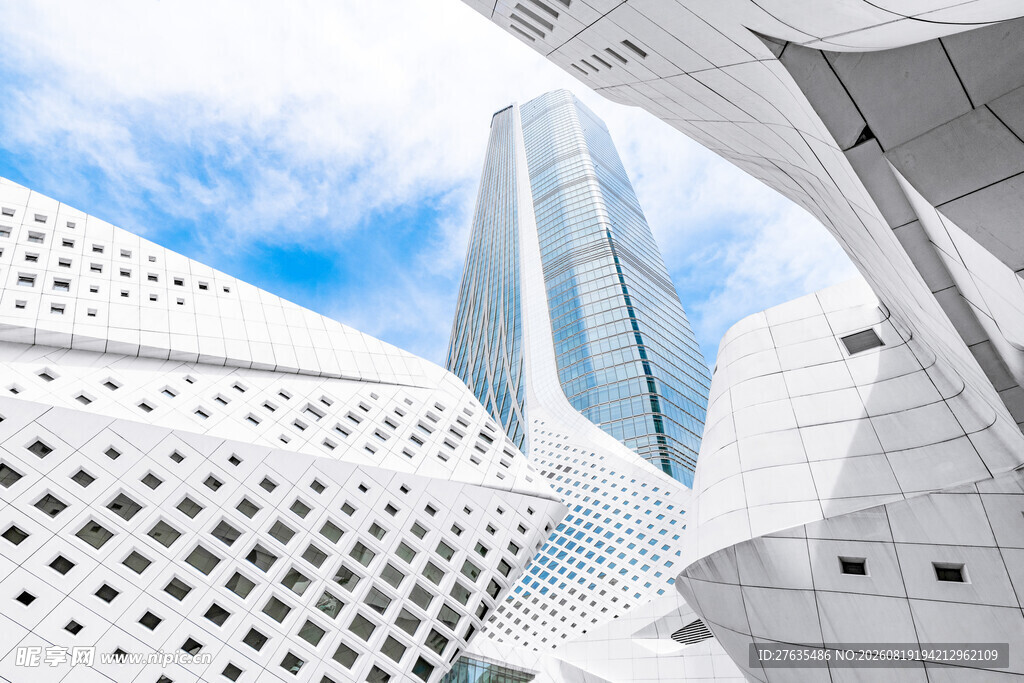 现代风格建筑外观