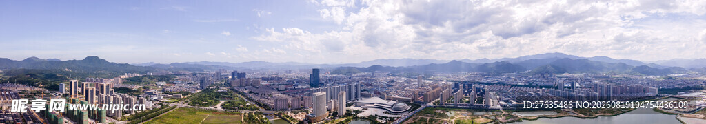 城市全景风光