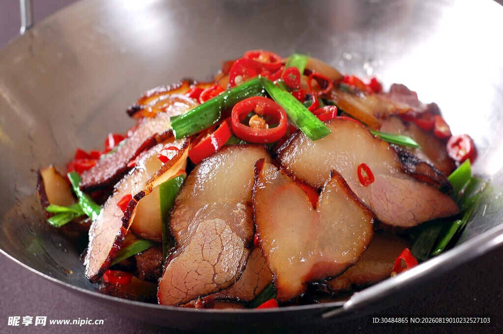 干锅腊肉