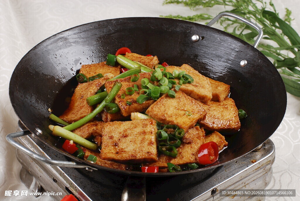 香辣炒豆腐