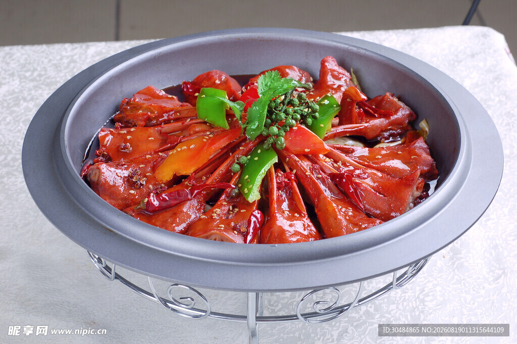 干锅鸭唇