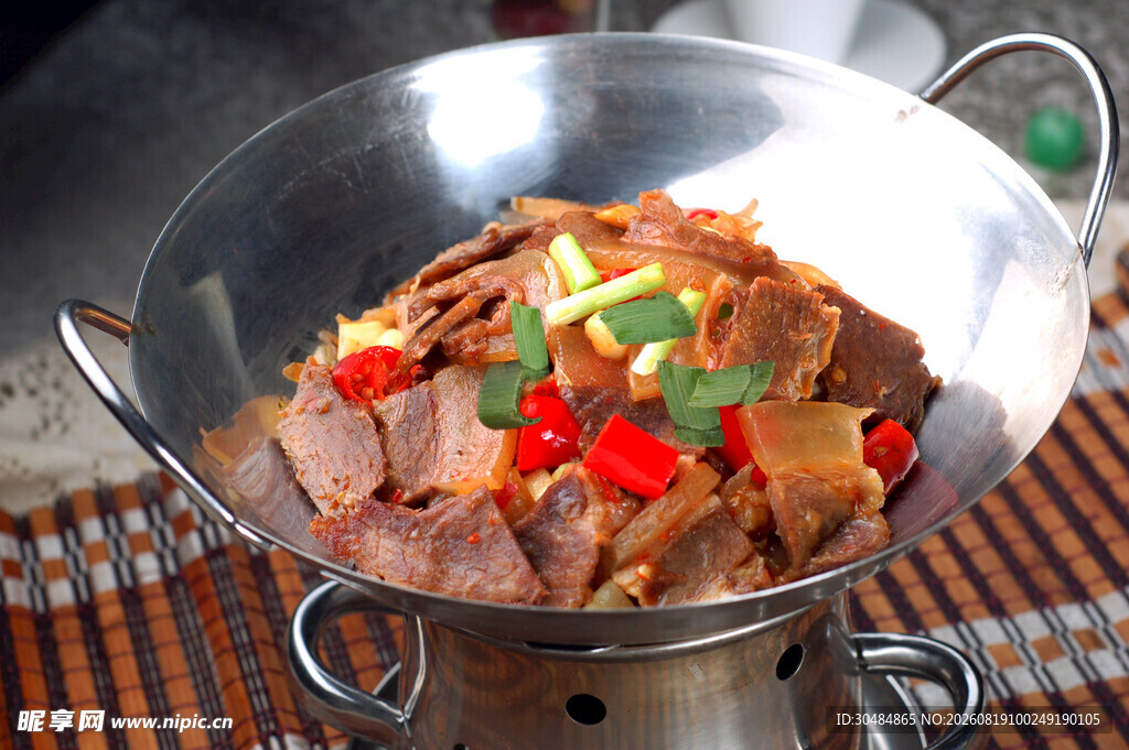 美味干锅牛肉