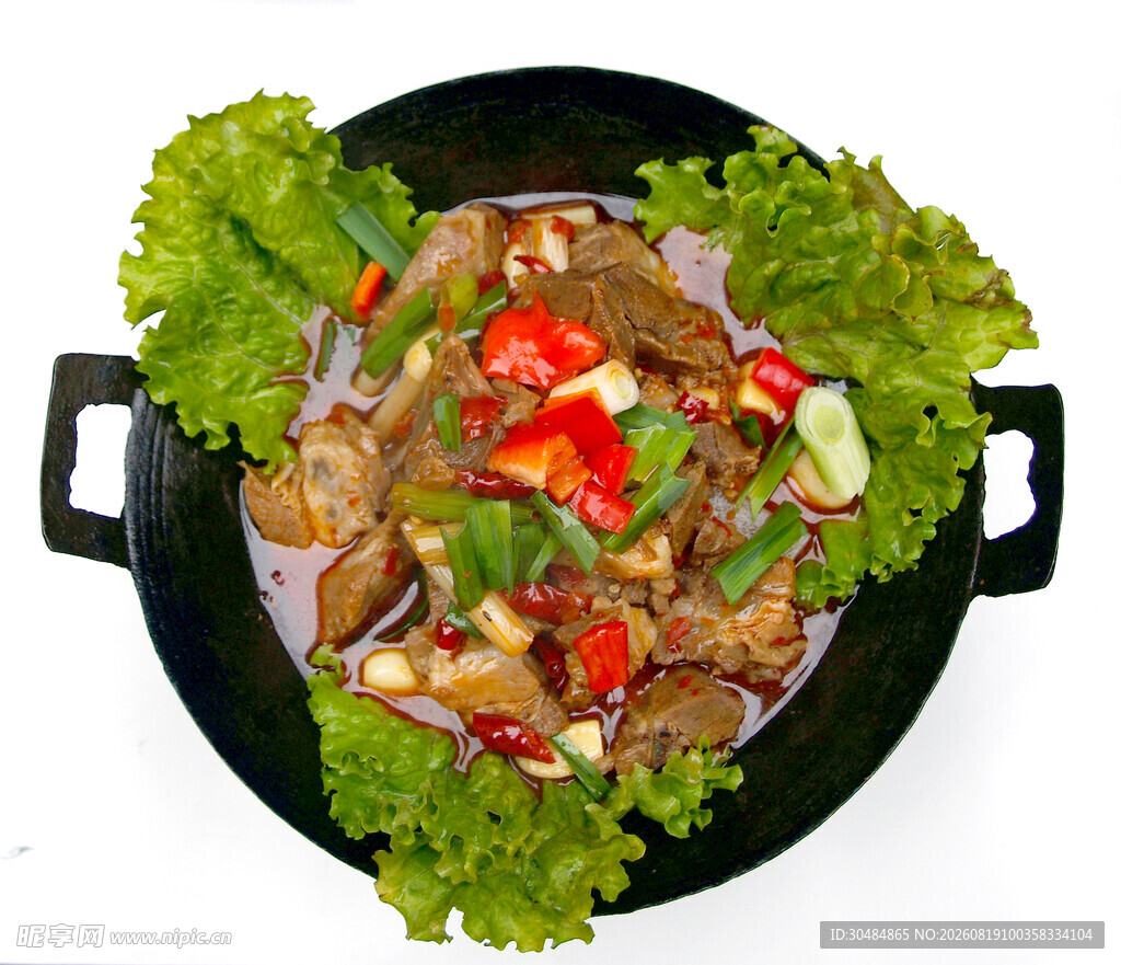 干锅羊肉 