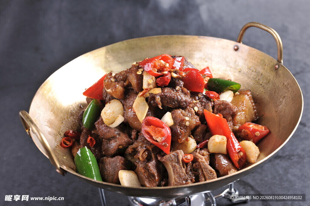美味干锅牛肉