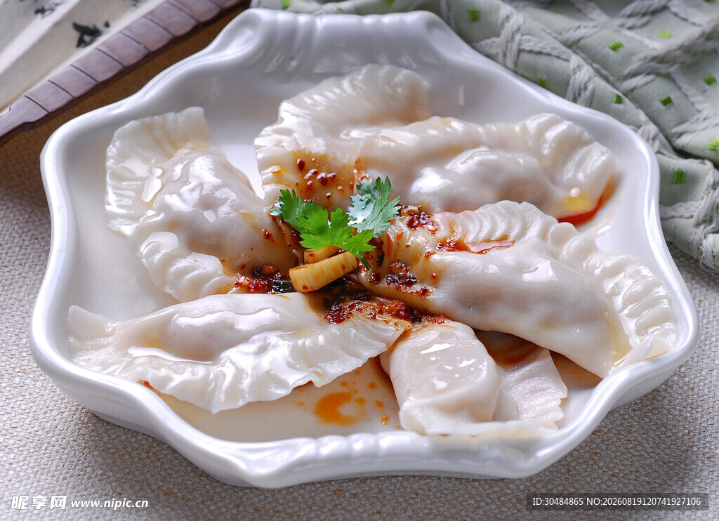 美味红油饺子