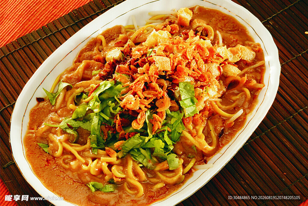美味凉拌面