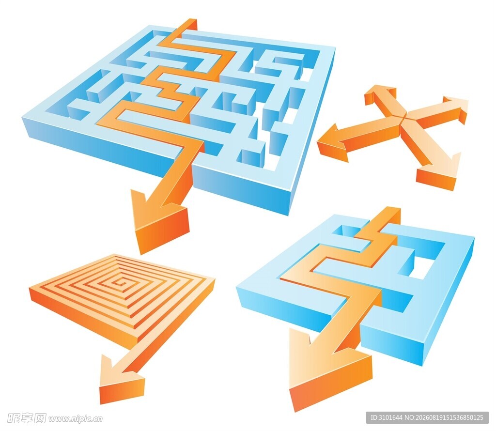 3D矢量迷宫