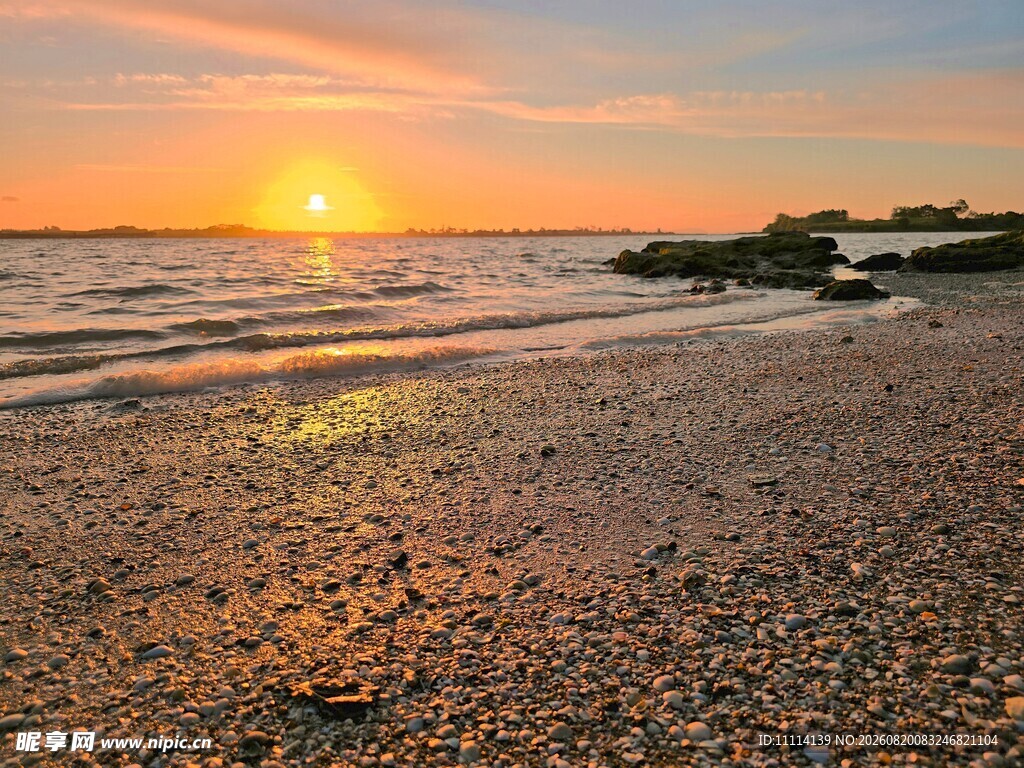 海边日落美景