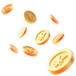 金币飘落