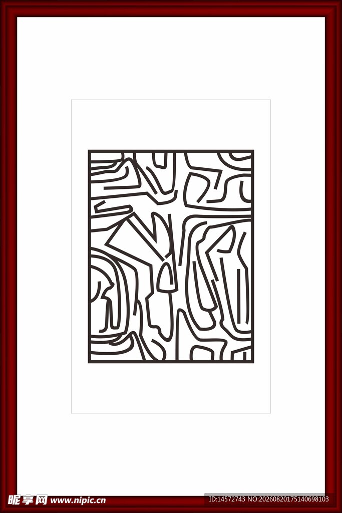 矢量版画设计