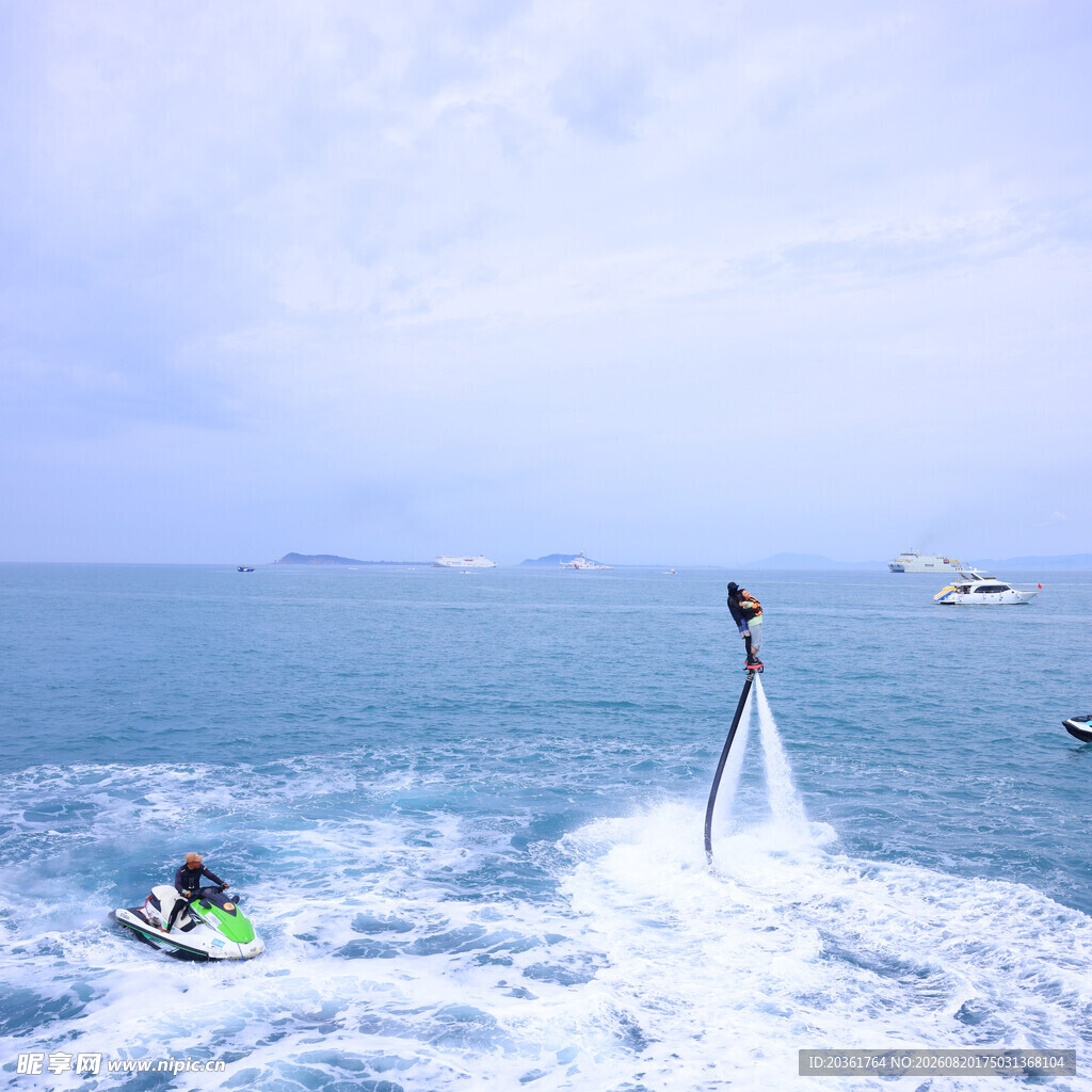 海上飞人精彩瞬间