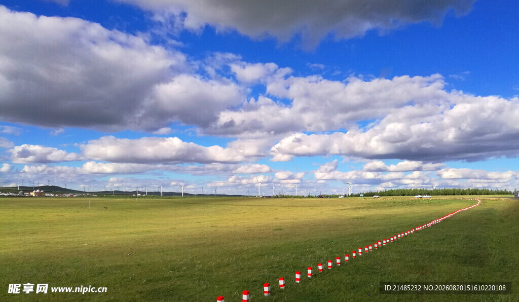 草原公路美景