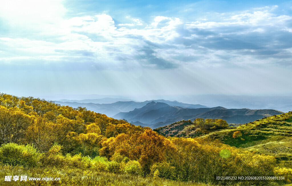 山间美景