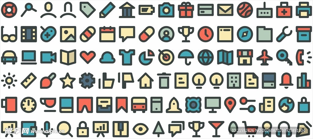 古埃及象形文字图案展示