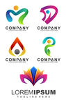 创意多彩图形logo标模版合集