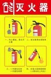 灭火器使用步骤图示