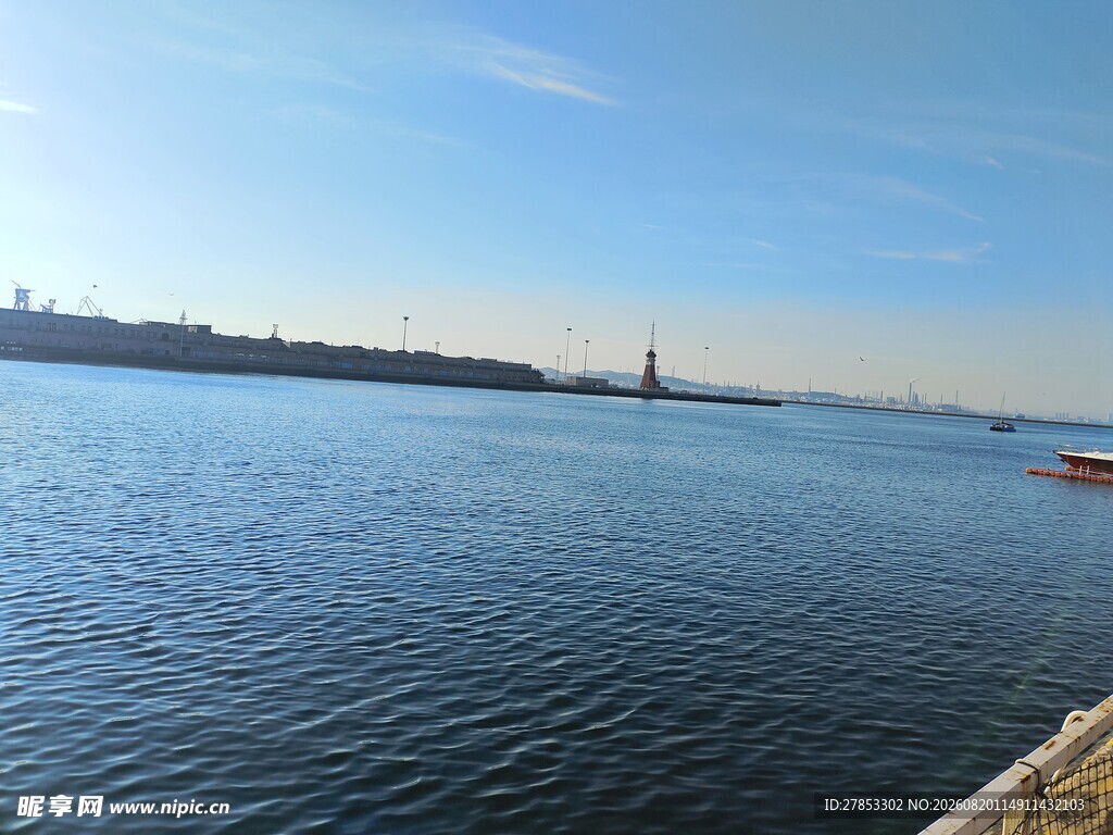 海滨城市水域风光美景