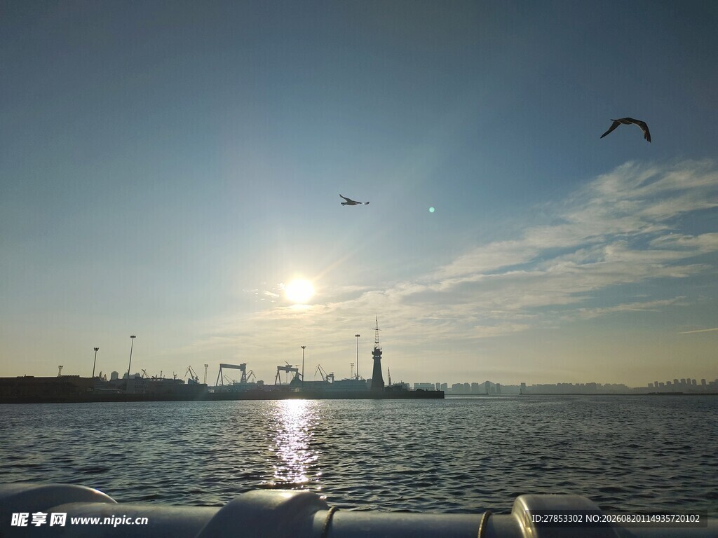 海上日落美景