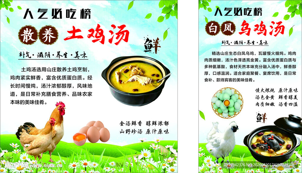 土鸡  乌鸡