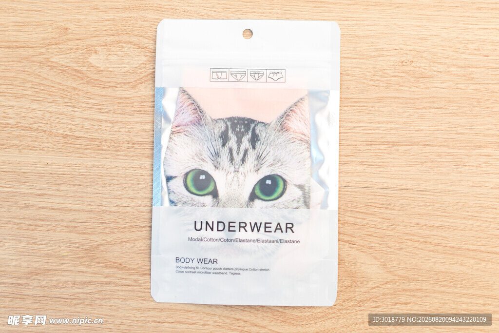 可爱猫咪图案宠物用品标签