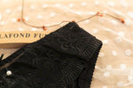 黑色蕾丝布料