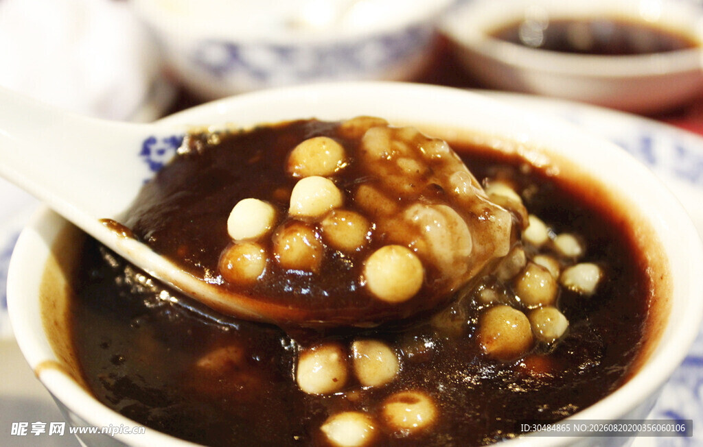 传统美味红糖珍珠汤