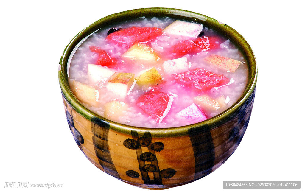 鲜美水果粥