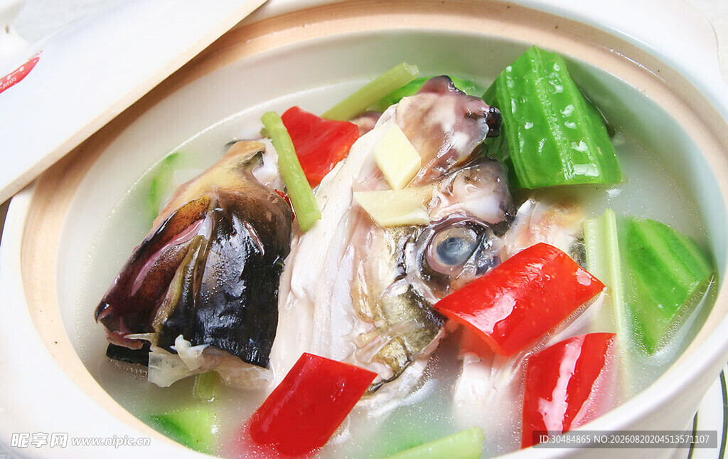 粥水胜瓜浸鱼嘴