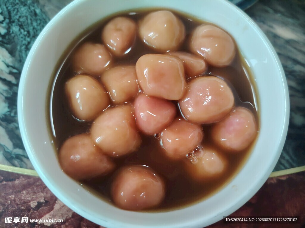 红糖汤圆