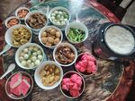 丰盛菜肴
