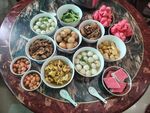 丰盛菜肴