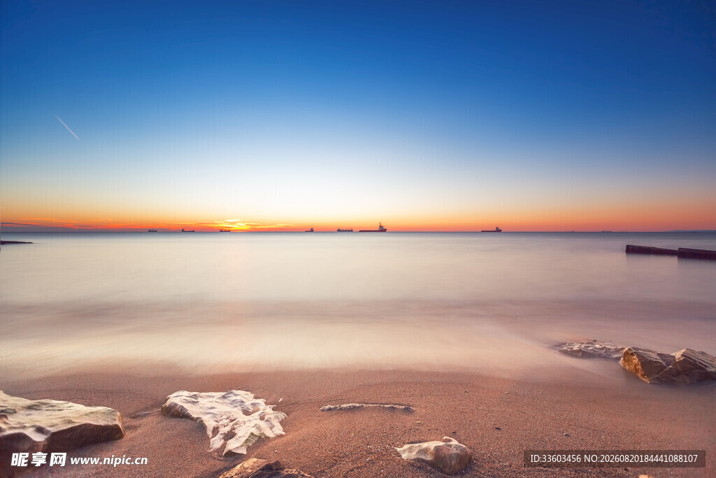 海边日落美景