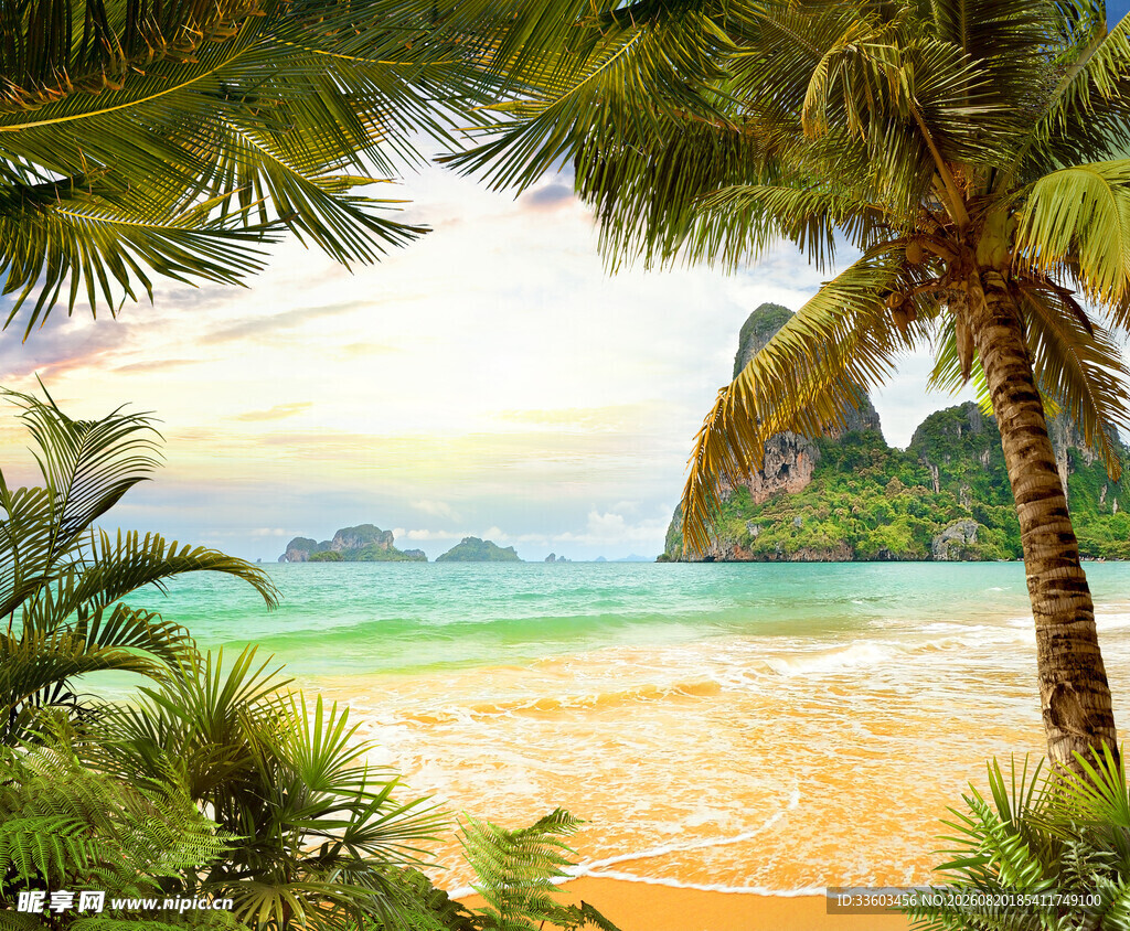热带海滨风光美景