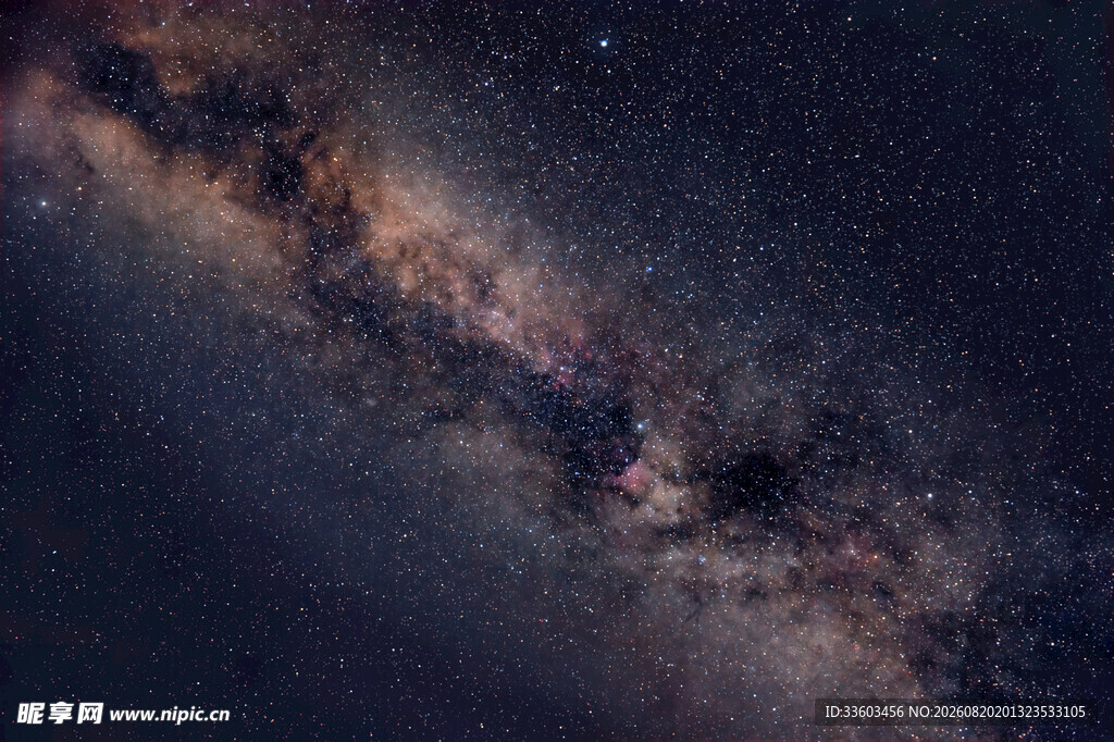 璀璨银河星空美景