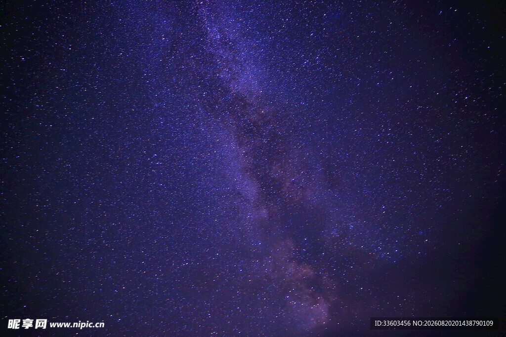 璀璨星空下的壮丽银河