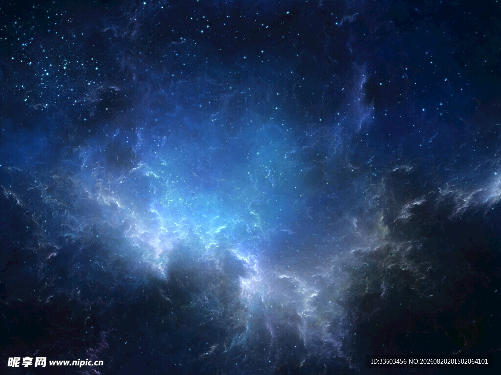 梦幻深邃的宇宙星空景象