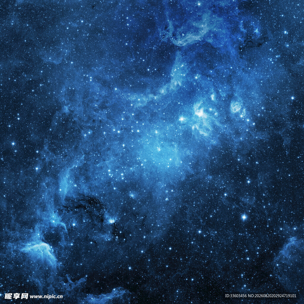 梦幻深邃星空景象